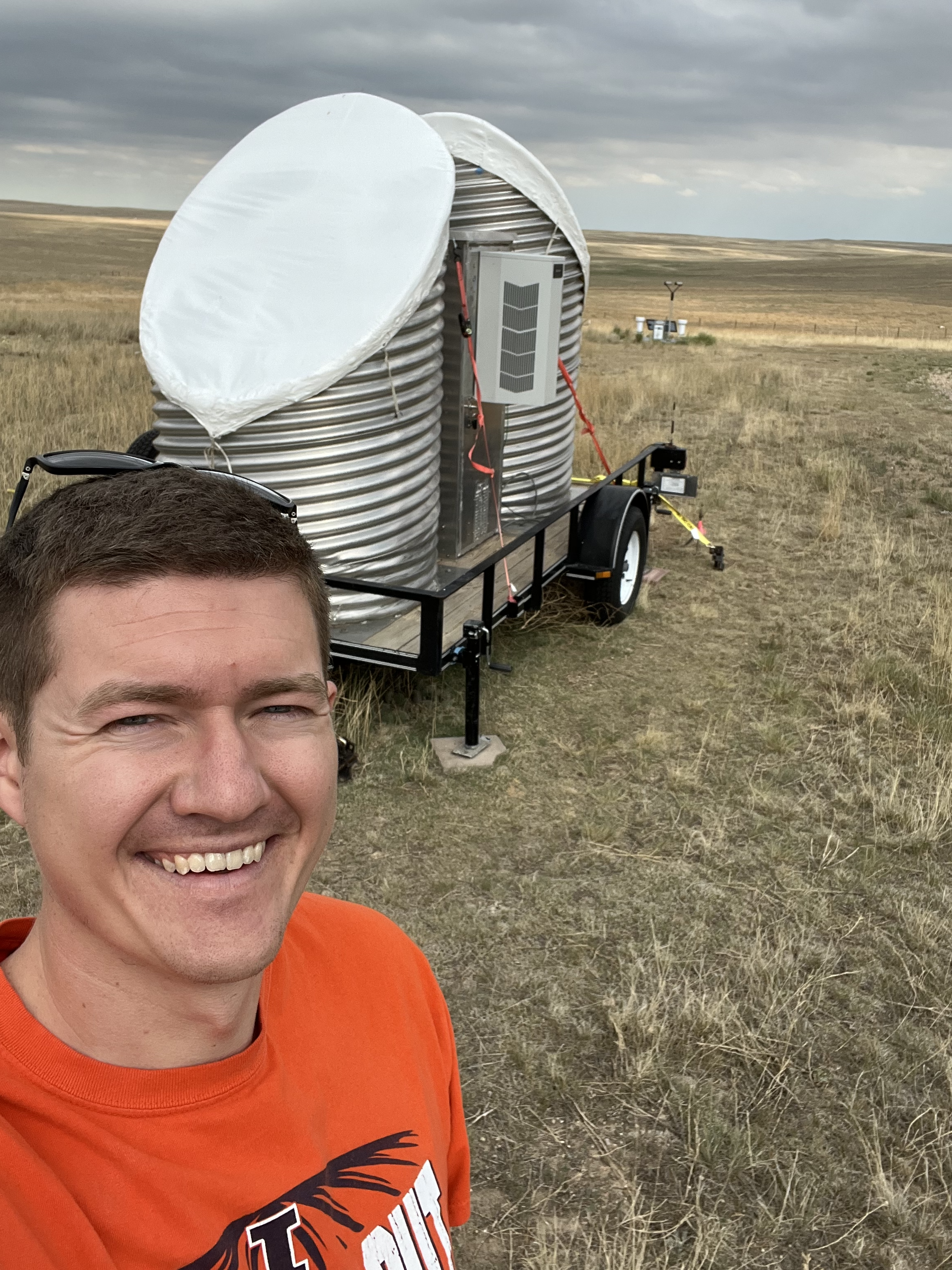 Randy and a radar